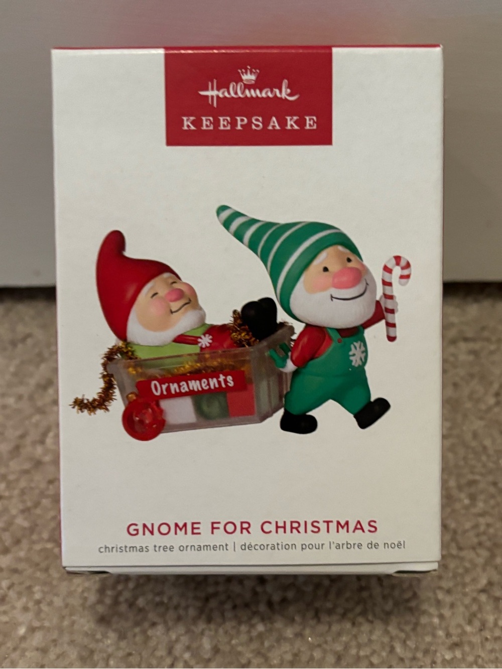 Hallmark Keepsake 2022 Gnome for Christmas Ornament New Gnomes Series